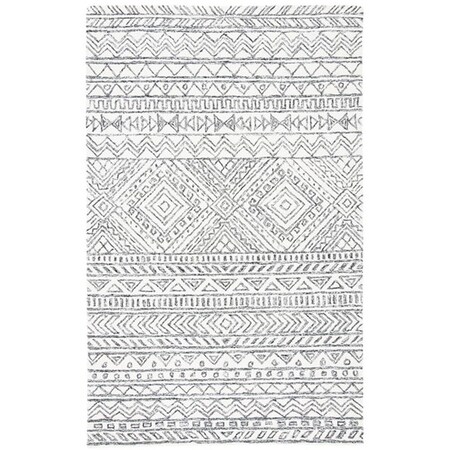 Safavieh 8 x 10 ft. Aspen Rectangle Area Rug Ivory & Black APN821A-8